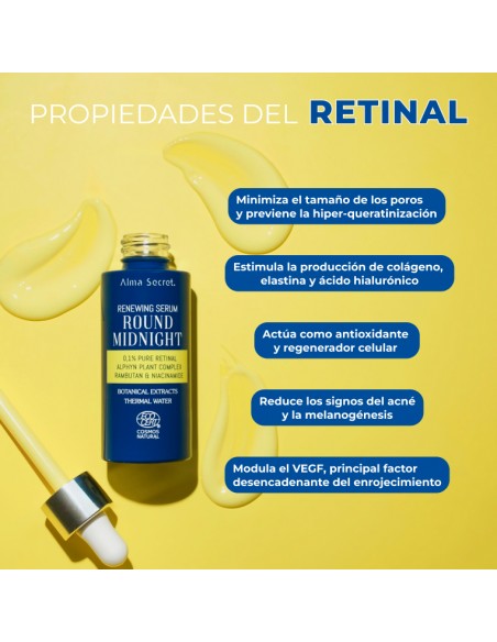 Sérum facial retinal 0,1%